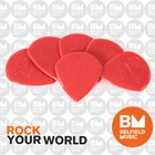 Jim Dunlop Guitar Picks Player Nylon Jazz III Qty 6 Pick Pack Stiffo Pointed Tip