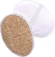 Arrosa Natural Body Scrubber/Loofah for Bathing - Pack of 4 pieces