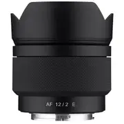 Samyang 12mm F2.0 AutoFocus UMC II Photo Camera Lens For Sony FE APS-C Black