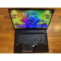 在飛比找蝦皮購物優惠-MSI GE75 8RE微星電競筆電i7-8750H/16G