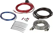 Scosche Install Centric ICAK12 True 12 Gauge Hybrid OFC 2-Channel High Current Amplifier Wiring Kit Accessory Installation Wiring Kit for Boat, Motorcycles, ATV’s and UTV’s