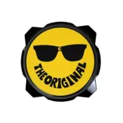 KC HiLiTES Gravity Pro6/Titan 6" Light Cover - Smiley Face - Sincle