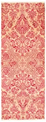 Vintage Hand-knotted Runner Rug 3'1" x 8'6" Traditional Wool Carpet
