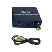 Passive Attenuator Line Mic Port Highly Low Levels Converter Adapter Converter