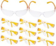 SUPVOX 12Pcs Frame Goggles Protective Eyewear for Safety Games and Labs Scratch Resistant Lightweight Design for Boys