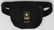NEW Black US Army Fanny Pack Belly Bag Hiking Waist Butt Belt Hip Pouch Sport ++