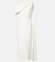 [Roksanda] Roksanda Bridal Maite 2 caped one-shoulder gown AU 12 white