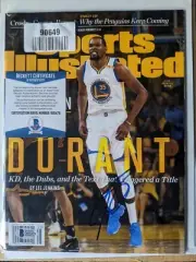 KEVIN DURANT Signed June 19, 2017 SPORTS ILLUSTRATED Autograph PSA/DNA- Beckett