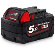 MILWAUKEE 18V 5.0Ah Redlithium™ Battery M18B5