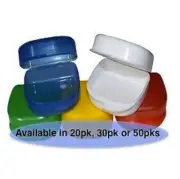20, 30 or 50 x Mouthguard, Denture, Orthodontic, Retainer Tray Cases, Brand New
