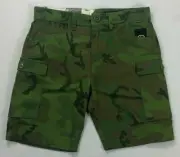 Boy's Youth Volcom Camo Camouflage Gritter Cargo Shorts 27/14Y