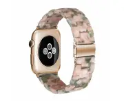 Garmin Fenix 8 (43mm) Stylish Resin Watch Strap - 7 - Pink Green