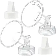 Maymom 27 mm Flange and Duckbill Valve Compatible with Spectra S1 Spectra S2 Spectra 9 Plus Not Original Spectra Pump Parts Replace Spectra S2 Pump Parts Spectra Flange Spectra Duckbill Valve