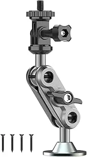Camera Monitor Mount, Led Wall Light Holder, 5.87x2.76in Easy Installation Support Rack, Portable Mounting Solution for Outdoor Setups, Solar Equipment, Stage Lighting, Filming