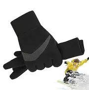 [Kezvmhy] Winter Gloves for Women - Vista Touch Screen Winter Gloves Fleece Warm Thermal Gloves | Anti-Slip Windproof Men Gloves Soft Insulated Gloves for Driving & Running