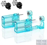 [Orglace] Ear Piercing Kit Disposable Ear Piercing Gun Kit,At Home Self Piercing Kit with Earrings Studs