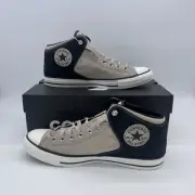 Converse CTAS High Street Mid Top Sneakers Mens Size 10.5 Papyrus/Black A14294C