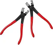Veemoon 2pcs Auto Hose Clamp Tool Durable Mechanic Hose Multiuse Automotive Clamp Wrench for Efficient Repairs and Adaptable Applications