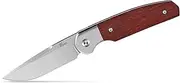 YF SAMRT Pocket Knives,Gentleman's Knives, D2 Blade with Wood Handle and Deep Carry Pocket Clip, Camping Hunting Pocket knife,EDC Knives for Everyday (Small)