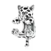Sterling Silver Panther Hypoallergenic Bead Charm