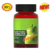Apple Cider Vinegar 60 Gummies B12 Metabolism 2025