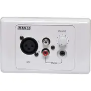 Redback Microphone Line Pre Amplifier Wallplate