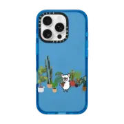 iPhone 16 Pro Impact Case Frenchie and Plants