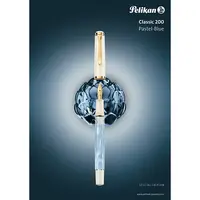 在飛比找誠品線上優惠-Pelikan Pastel Blue粉彩藍M200鋼筆/ 