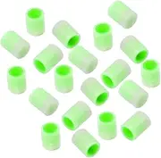 CLISPEED 30pcs Luminous Tire Valve Stem Caps Glowing Valve Caps for Car Truck Motorcycle Bicycle Easy Installation Enhanced Visibility Stylish Fluorescent Design