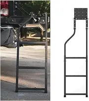Universal Pickup Tailgate Ladder Foldable Truck Tailgate Ladder Tailgate Ladder Step Compatible For Ford Ranger T6 T7 T8 2012-2022