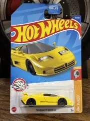 Hot Wheels ‘94 Bugatti EB110 SS 65/250 HW 5/10 Yellow