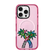 iPhone 16 Pro Impact Case MagSafe Compatible PARADISE BY ROMERO BRITTO