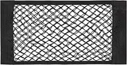 Universal Storage Bag Pocket Cage Auto Organizer Car Back Rear Mesh Trunk Seat Elastic String Net Wall Magic Sticker Seat Back Bag Car Storage Accessories Caddy (Black, 25 * 50CM)