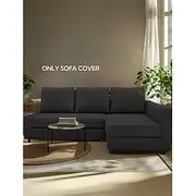 Sofa Bed Cover for Dogs, Friheten Sofa Bed Sleeper Cover, Replacement Corner Couch Slipcover with Right Chaise or Left Chaise Washable Furniture Protector F