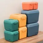 Plastic Children's Toy Storage Box Dustproof Sundries Container Cabinets