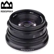 RISESPRAY 35mm f/1.6 MF APS-C Large Aperture Lens for Sony NEX E mount Camera