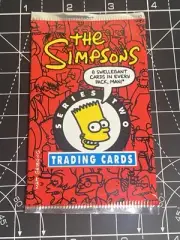 1 Sealed Pack 1994 Skybox Simpsons Series 2 With Rare Arty Art Cards