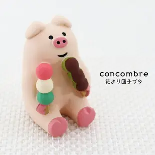 ［托托 in JP］日本 正品 concombre DECOLE 春天系列 賞櫻 吃糰子 豬