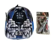 Disney Star Wars 10" MINI Backpack with Stationery Set