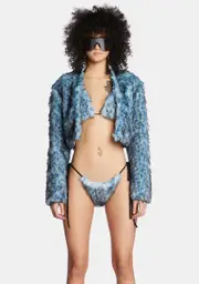 [Poster Grl] Stoppin' To Stare Faux Fur Set