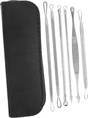1Set Professional Blackhead Removal Tool Kit for Cleansing Portable Design for Blackhead and Whitehead Extraction