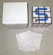 Rubik's Cube Advertising Sophos 2" X 2" Puzzle New in Box