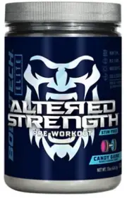 Altered Strength Stim-Free Preworkout with Nootropics - Candy Gains (14.9 oz.)