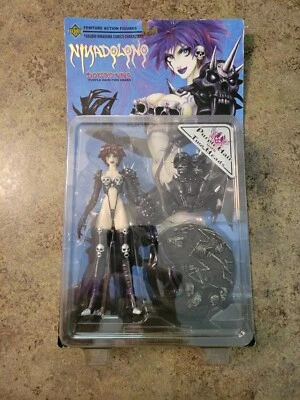 Nina Dolono Dukuro Fewture 7" Action Figure Purple Hair Two Heads Sealed New