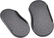 2 Pieces Elliptical Machine Pedals Accessories Lightweight Exerciser Stepper Fitness Equipment Footboard for Workout Exercise