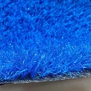 Artificial Grass 78.7 inch blue artificial grass, grass thickness 20 mm, thick synthetic lawn balcony carpet, perfect for indoor and outdoor use, artificial turf carpet (size: 2 x 4 m)