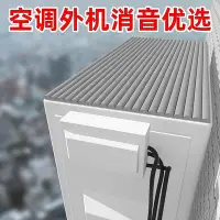 在飛比找Yahoo!奇摩拍賣優惠-冷氣機隔音墊雨棚消音棉空調防滴水隔音靜音防雨聲室外機吸音神器