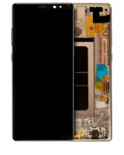 Replacement OLED Assembly With Frame Compatible For Samsung Galaxy Note 8 Gold