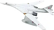 Pre-Build Replica 1/200 for Russia Air Force Tupolev TU-160 Alloy Aircraft Model Collectible Display Adult Boys Toy Airplane