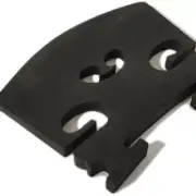 1/2 Violin Ebony Bridge Black String Accessory Great Sound Brazil Ebony Pure